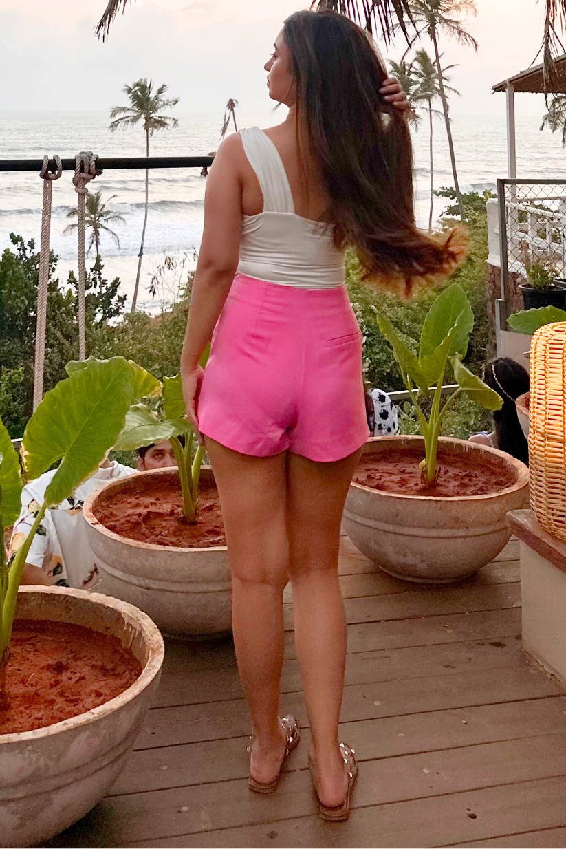 Pink Skort – Ladies Short Skirt for Work