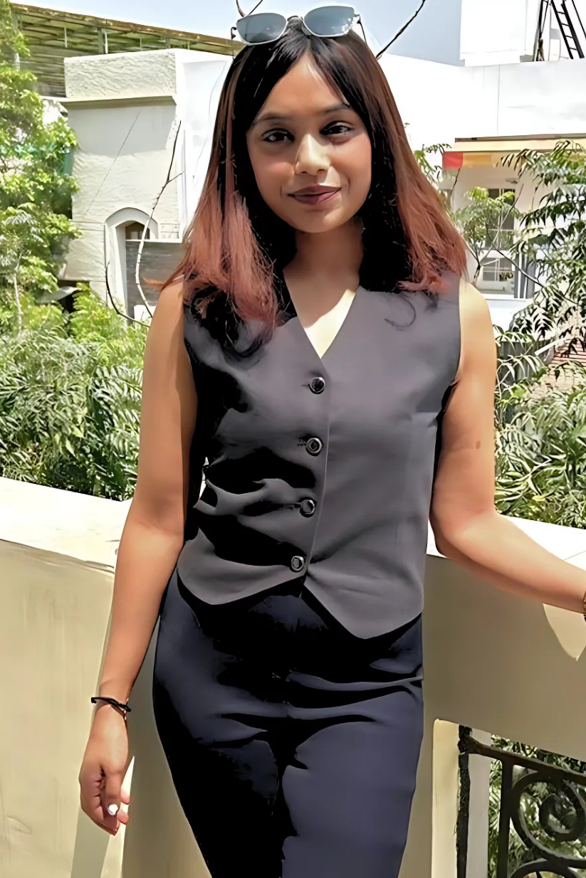 Black Waistcoat for Women – Formal Tailored Office Wear