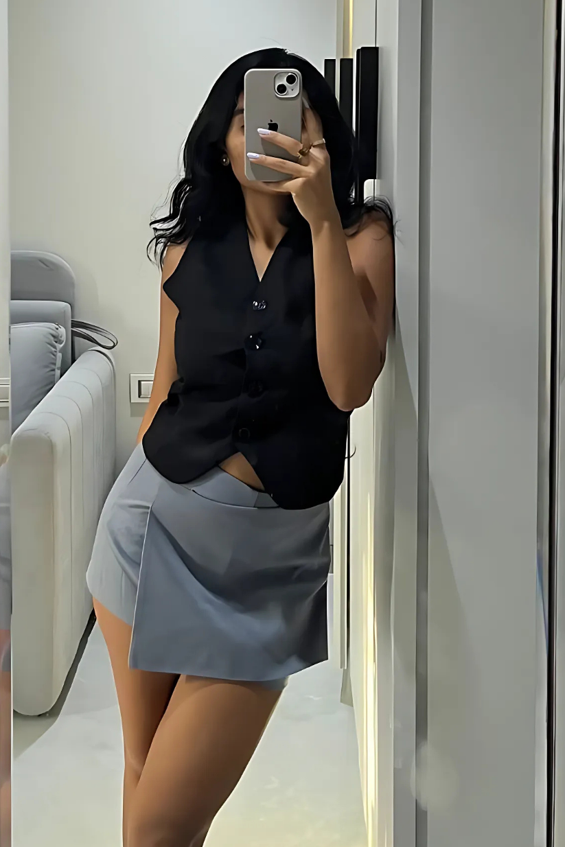 Black Waistcoat for Women – Formal Tailored Office Wear