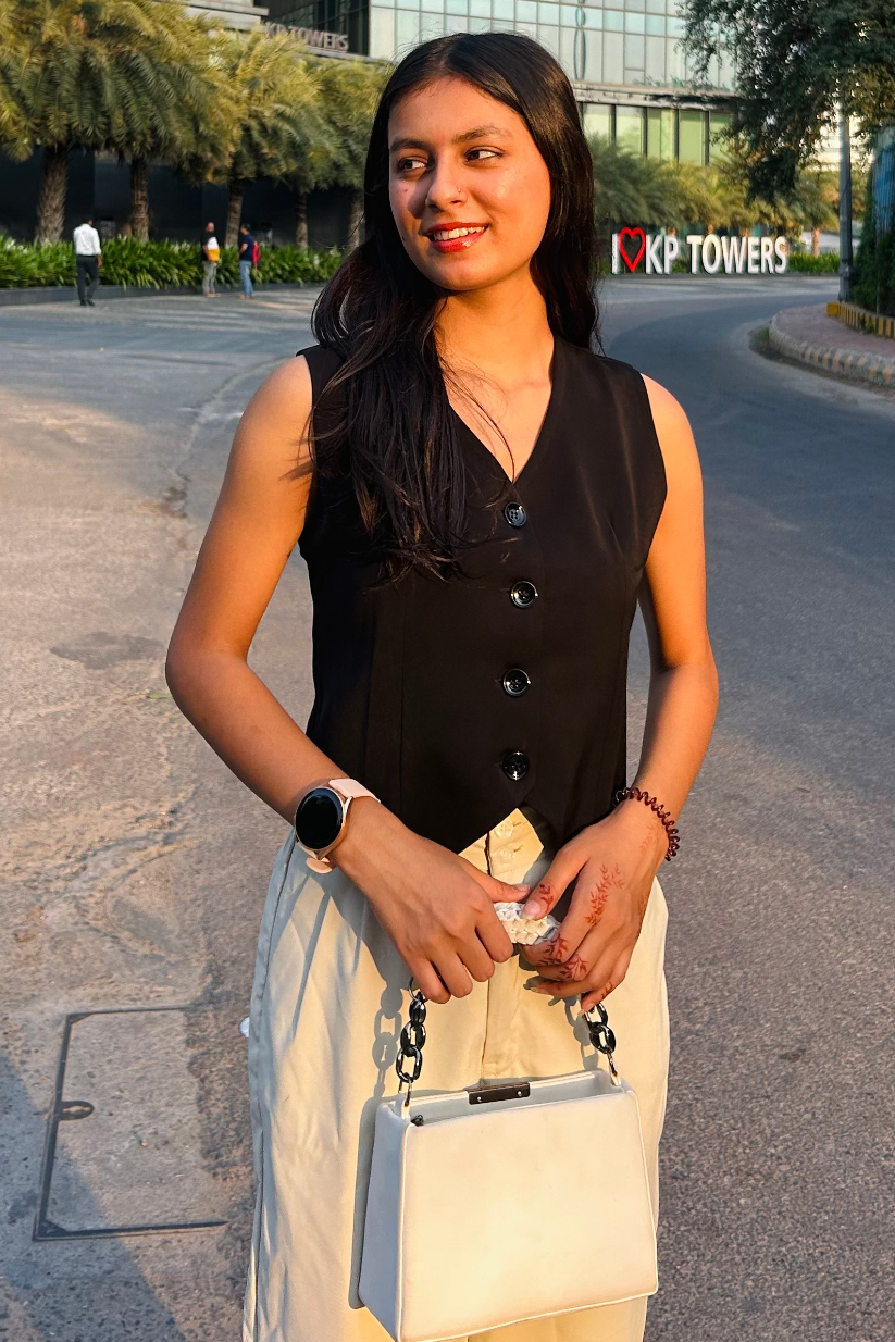 Black Waistcoat for Women – Formal Tailored Office Wear