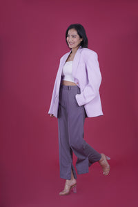 Oversized Statement Blazer - This blazer is designed to make a statement with its oversized silhouette, offering a unique and trendy look. With a relaxed fit and contemporary design, it's perfect for those who want to stand out in the crowd. Crafted with high-quality materials, our Oversized Statement Blazer ensures both comfort and edgy style.